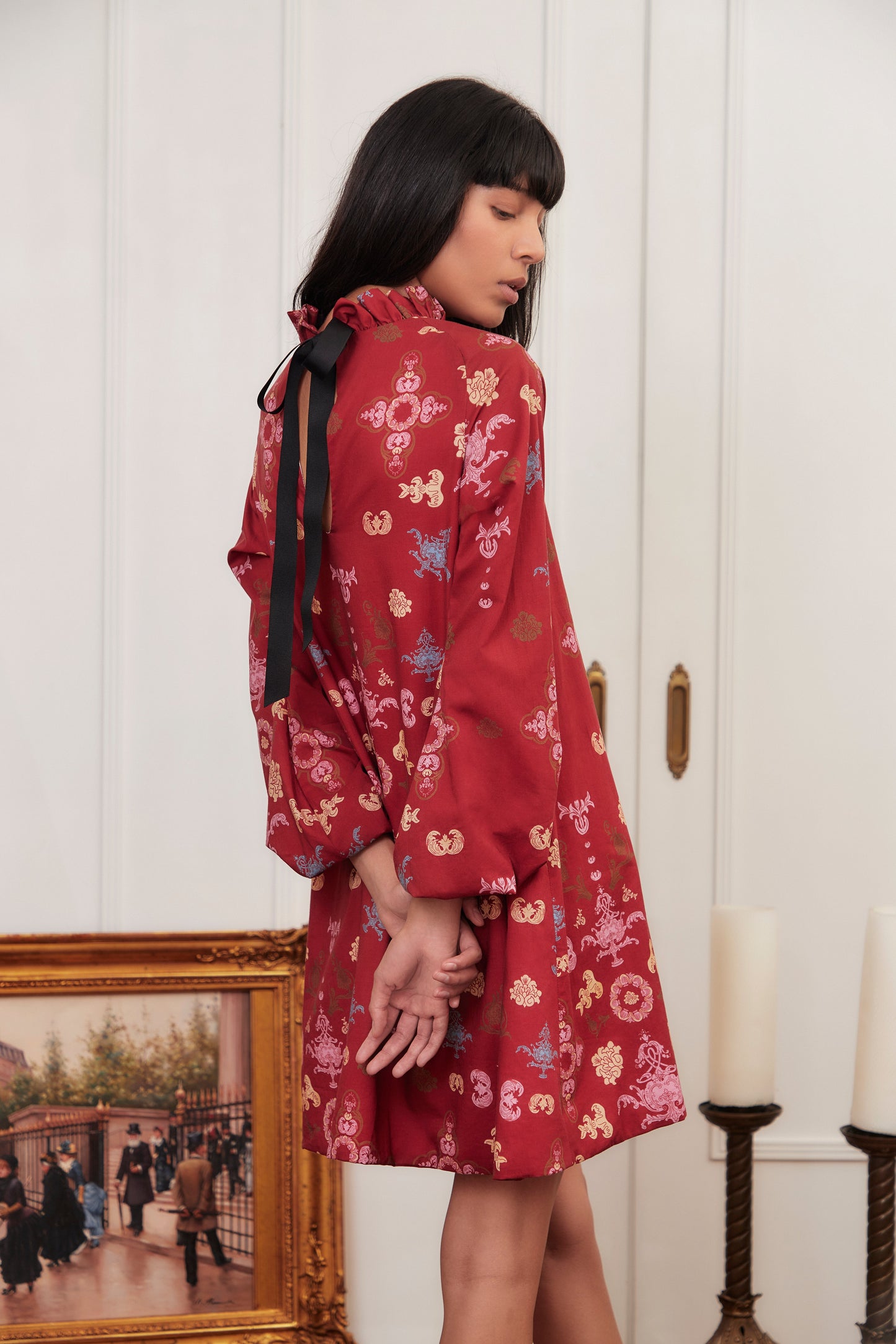 Grosella Roja Mini Dress