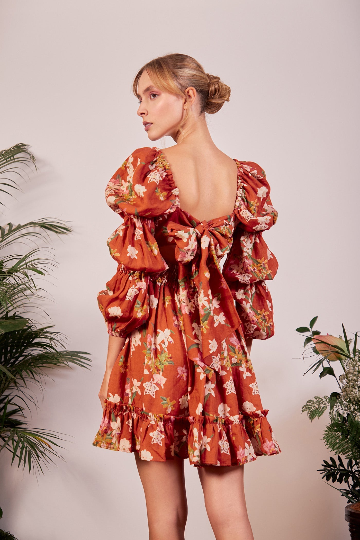 Caléndula Amore Mini Dress