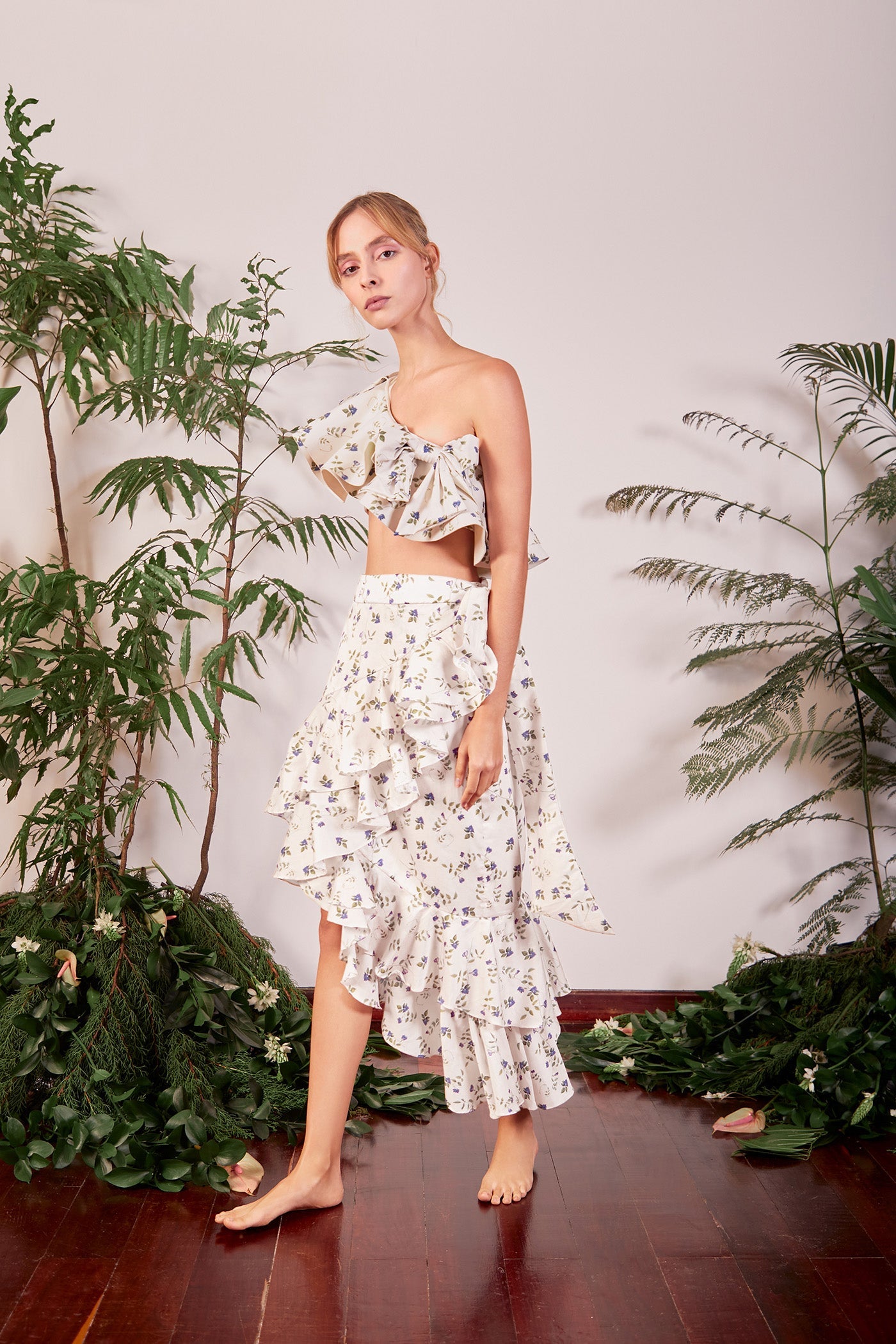 Jazmín Amore Midi Skirt