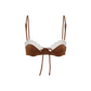 Espuma de Chocolate Bikini Top