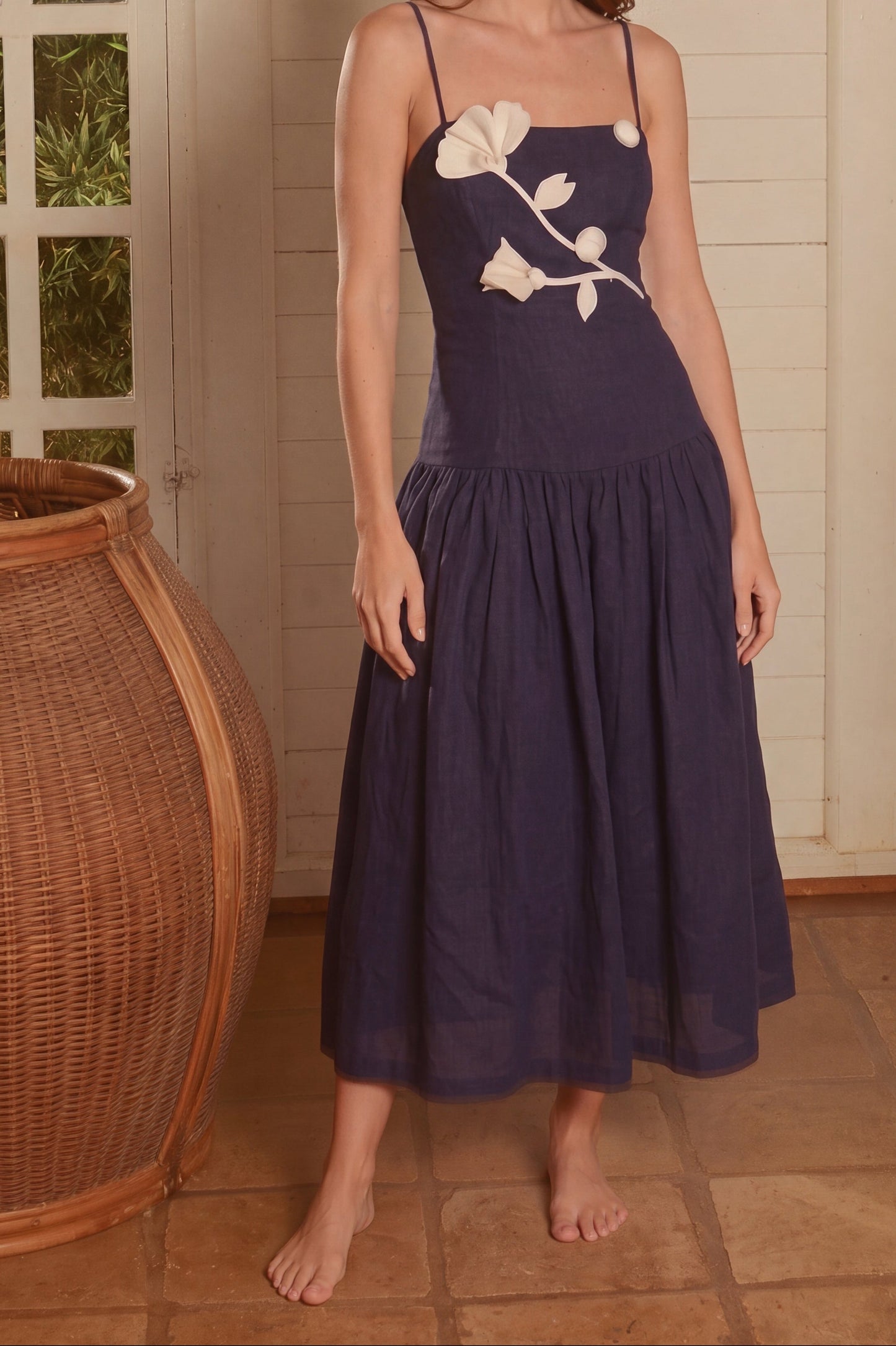Caricia con Sal Midi Dress