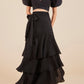 Midnight  Clavel Ankle Skirt