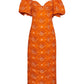 Semilla de Girasol Midi Dress