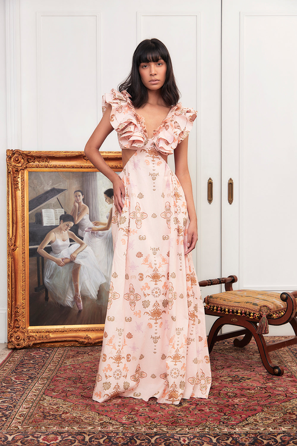 Mimosa del Viento Maxi Dress